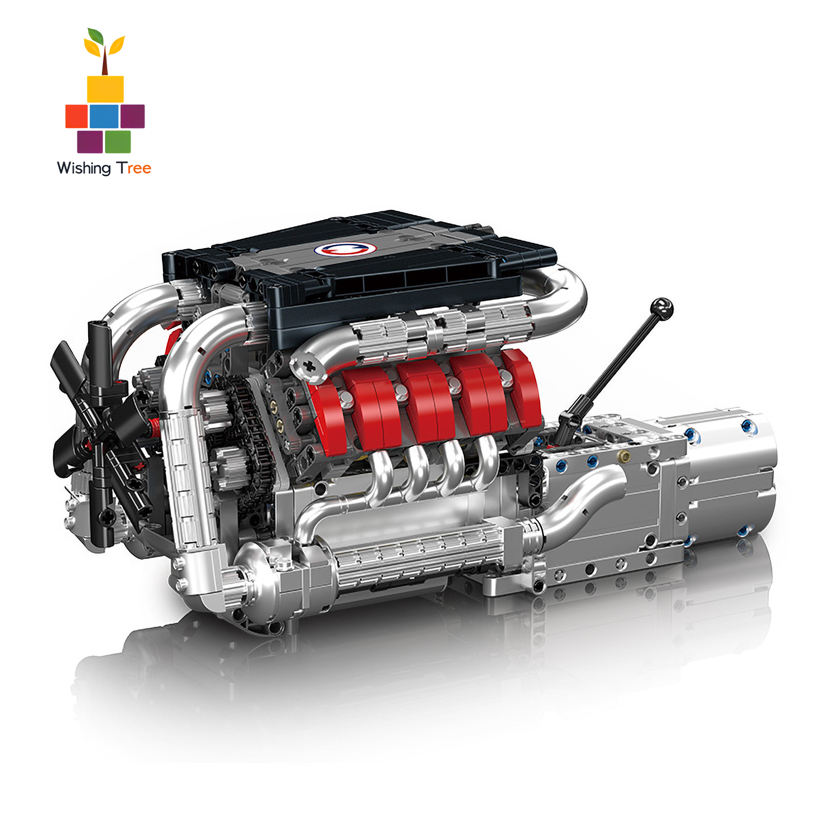 Model Kit V8 - Mould King 10203 MB Merc V8