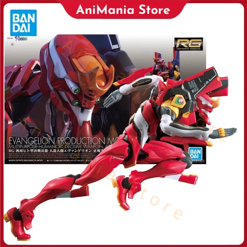Model Kit Eva 02 - Bandai Original Model Assembly Kit 1/144