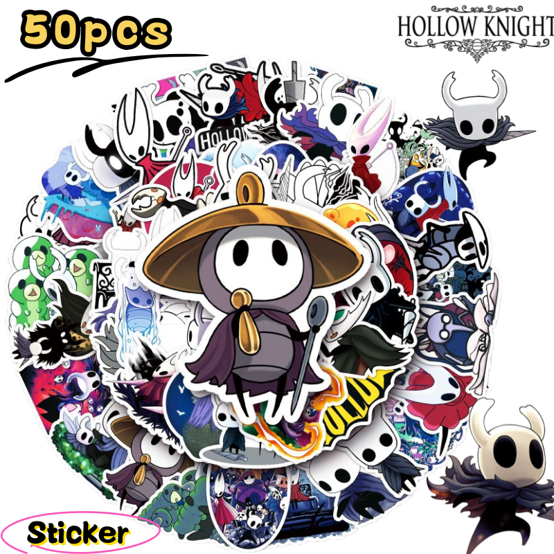Model Kit Knight - Hollow Knight 50pcs stickers creative personalised