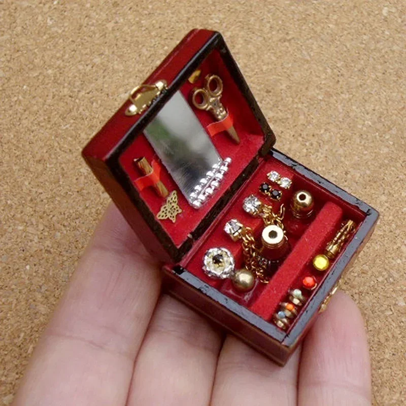 Model Kit Vintage - 1:12 Miniatures Doll House Mini Wooden