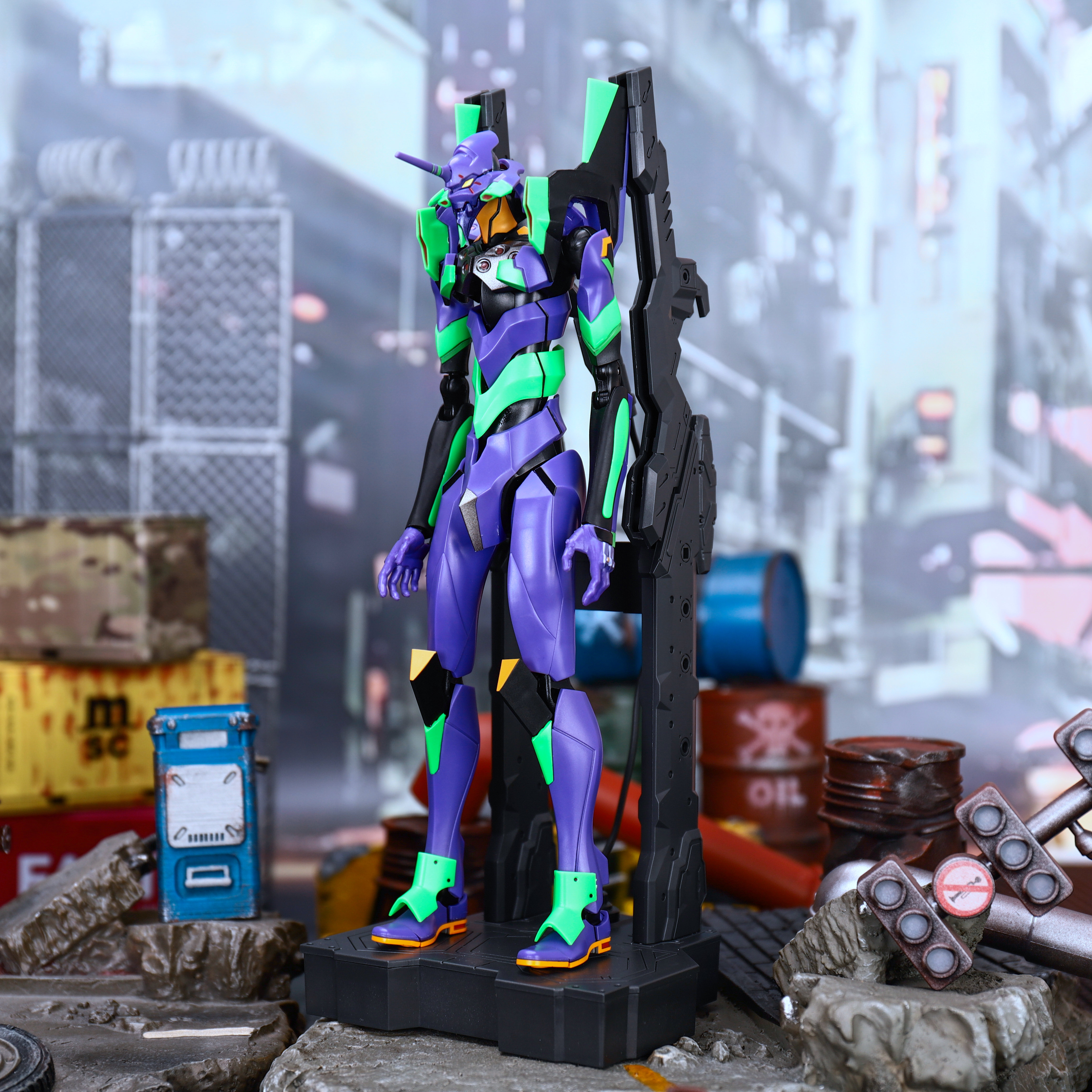 YOLOPARK EVANGELION - 20cm EVA – Model Kit Eva 02 Bewertung und Preis