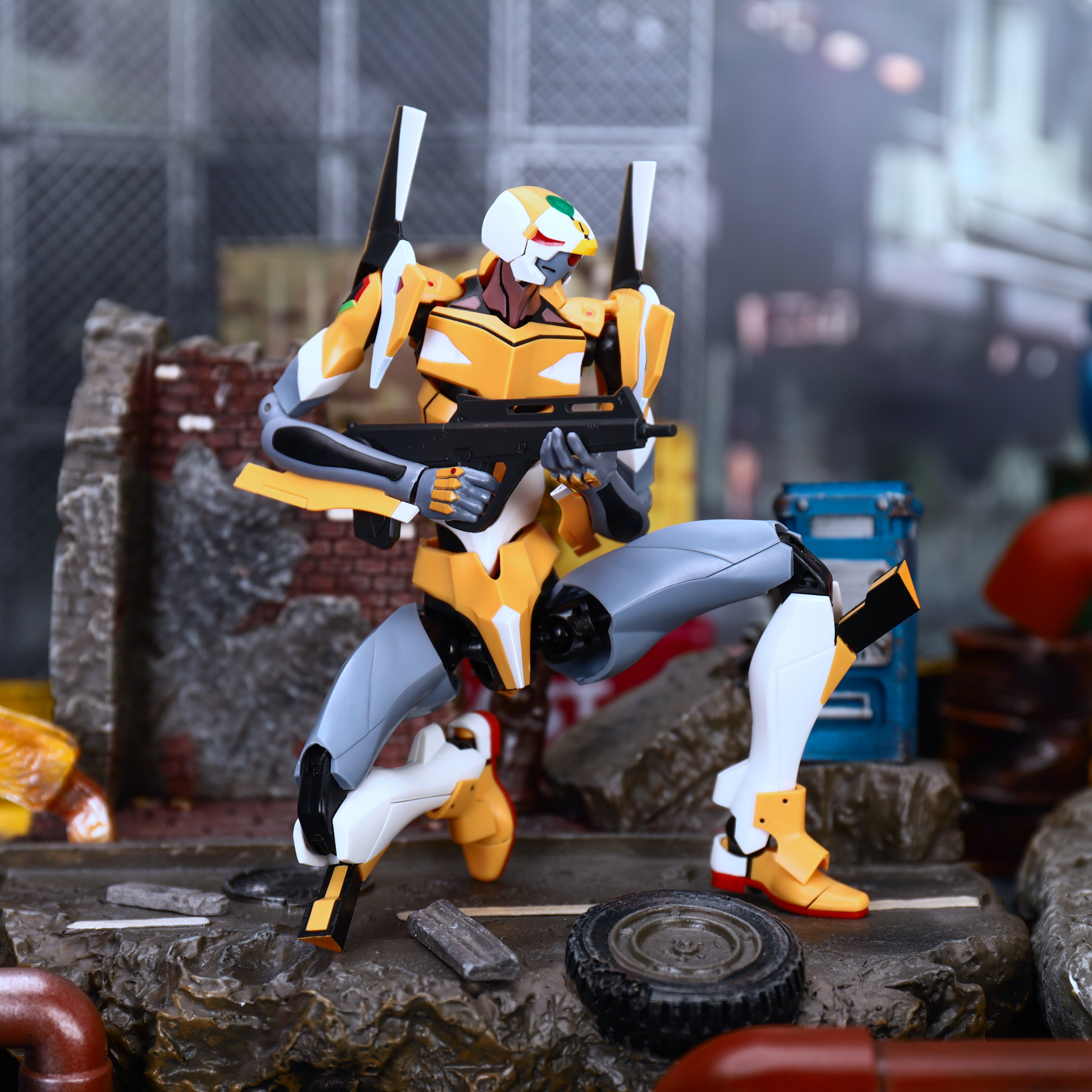 YOLOPARK EVANGELION - 20cm EVA – Model Kit Eva 02 Bewertung und Preis