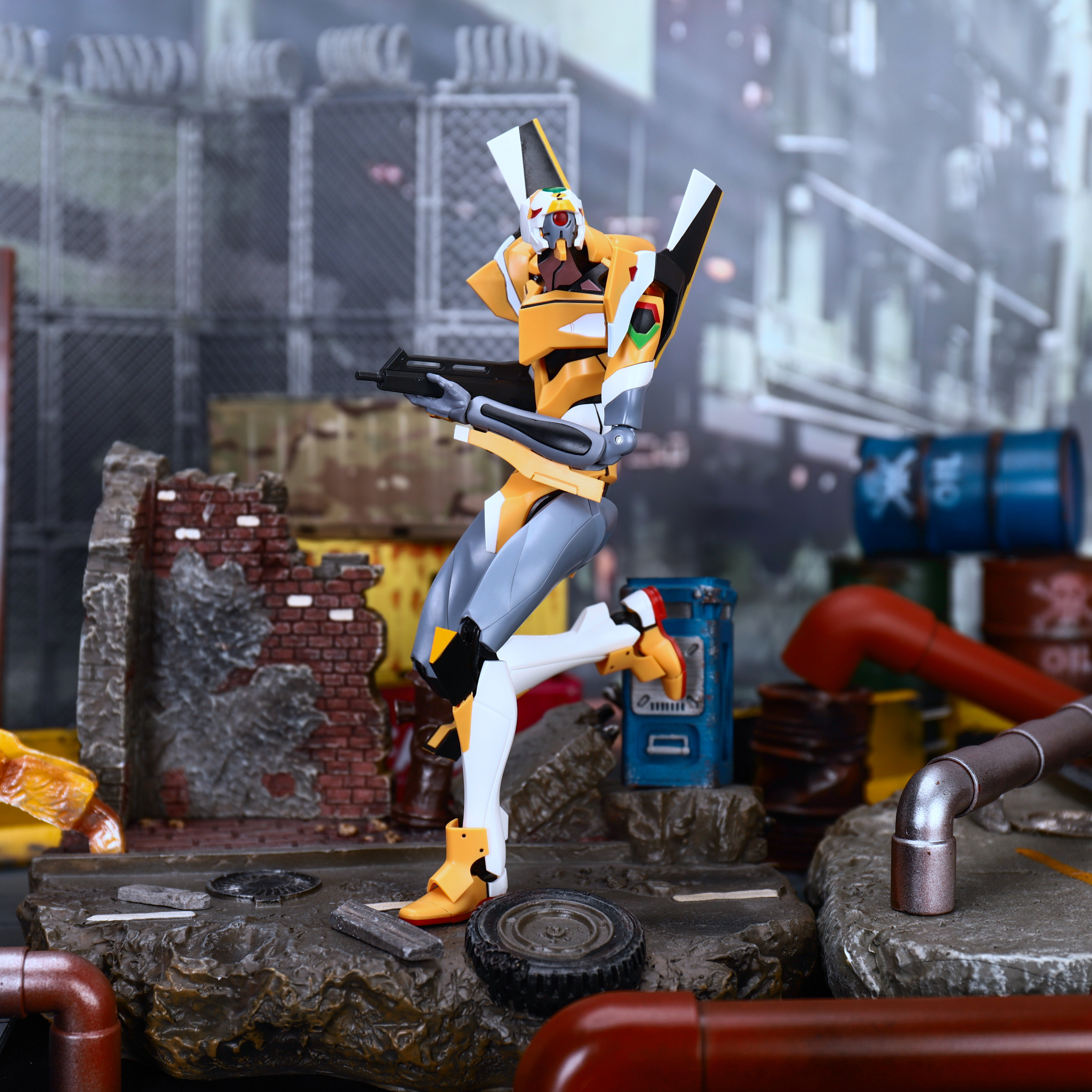 YOLOPARK EVANGELION - 20cm EVA – Model Kit Eva 02 Bewertung und Preis