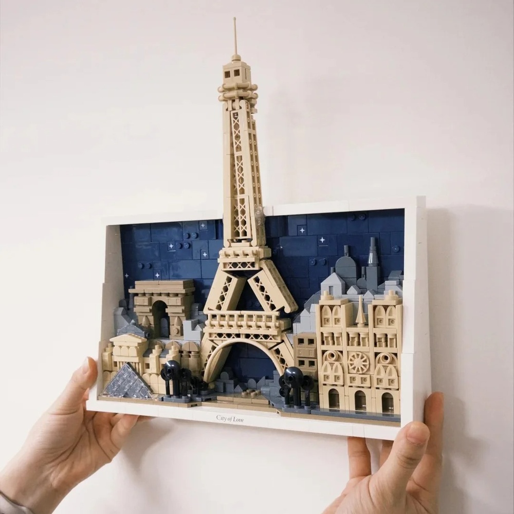 Paris Romantic Wall Art Model  – Model Kit Frame Bewertung und Preis