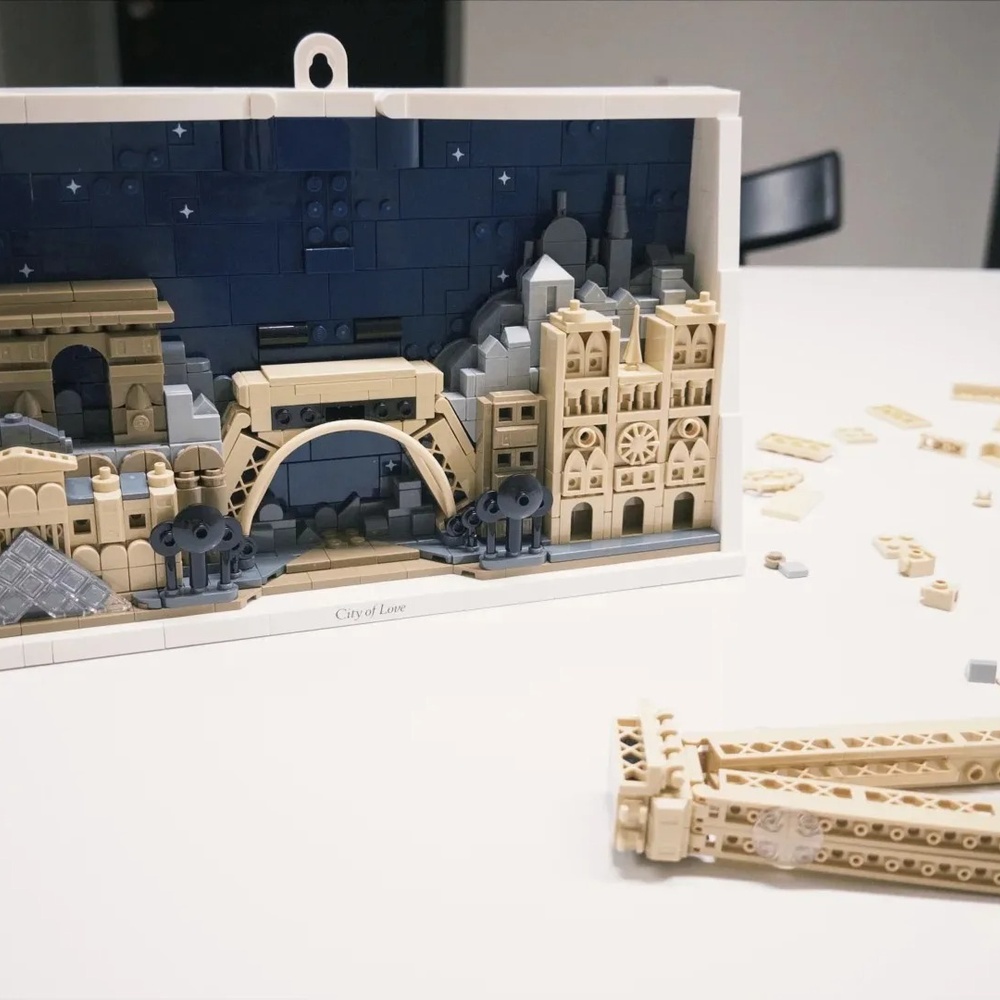Paris Romantic Wall Art Model  – Model Kit Frame Bewertung und Preis