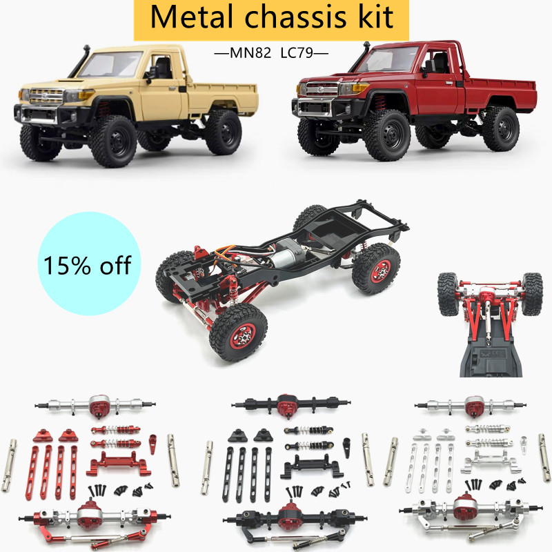 MN82 Modified Chassis Kit, Met – Model Kit Frame Bewertung und Preis