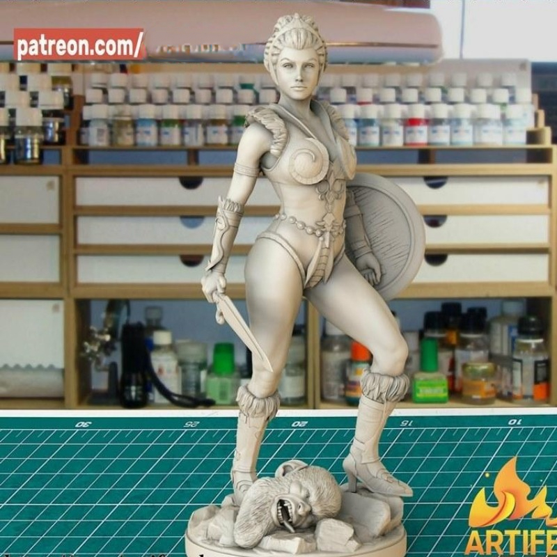1/24 Scale Resin Figure Model  – Model Kit Knight Bewertung und Preis