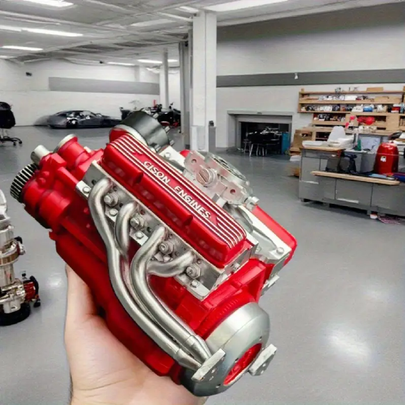 V8 Engine Kit Gas - Gasoline O – Model Kit V8 Bewertung und Preis