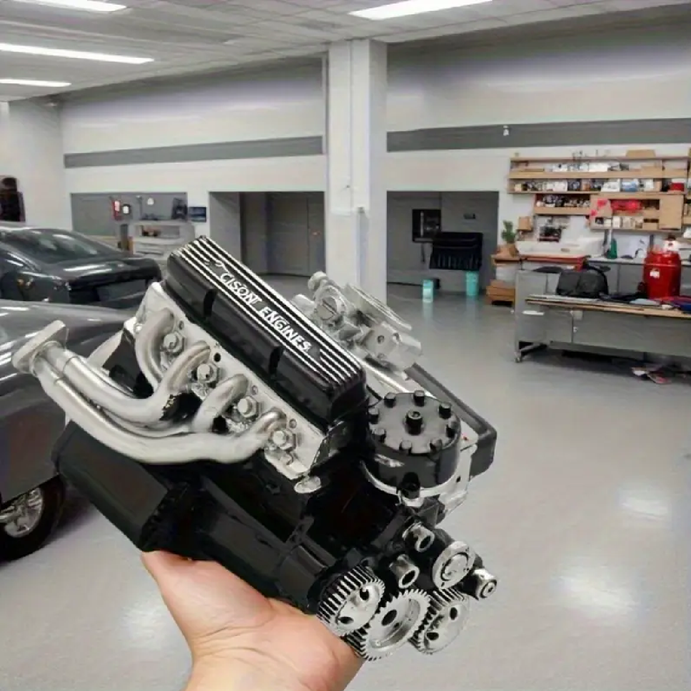 V8 Engine Kit Gas - Gasoline O – Model Kit V8 Bewertung und Preis