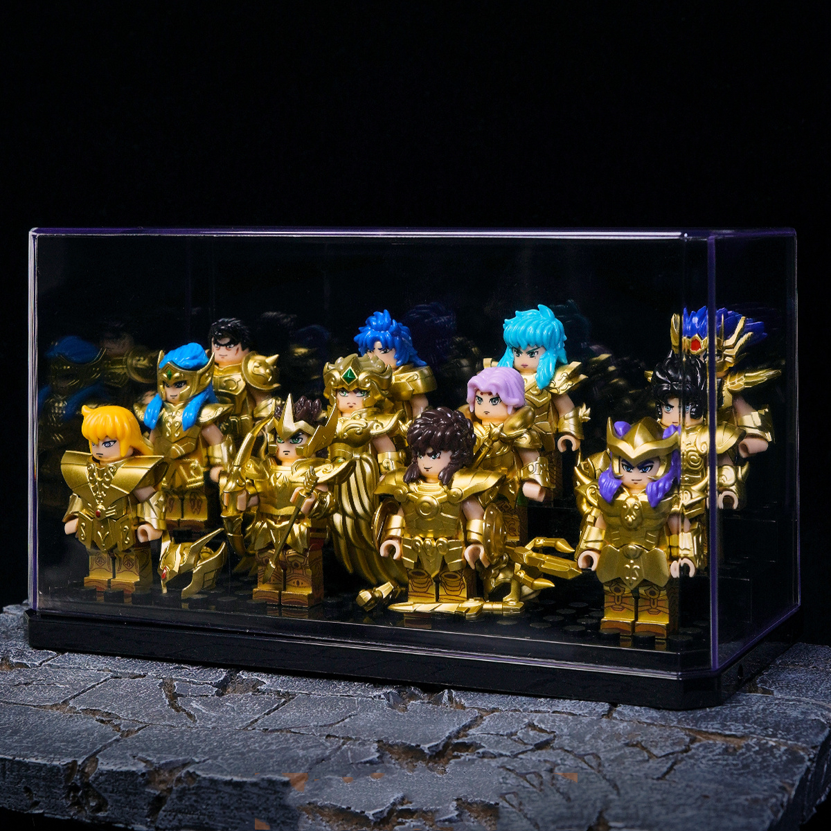 Saint Seiya Temple Ruins Fire  – Model Kit Kiryu Bewertung und Preis