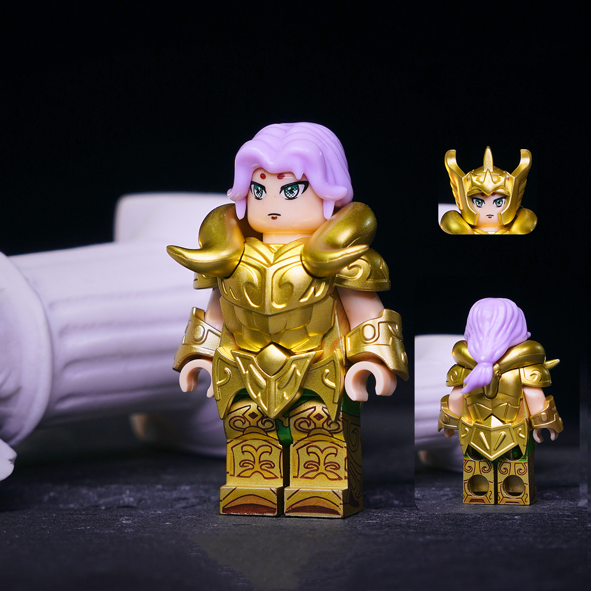 Saint Seiya Temple Ruins Fire  – Model Kit Kiryu Bewertung und Preis