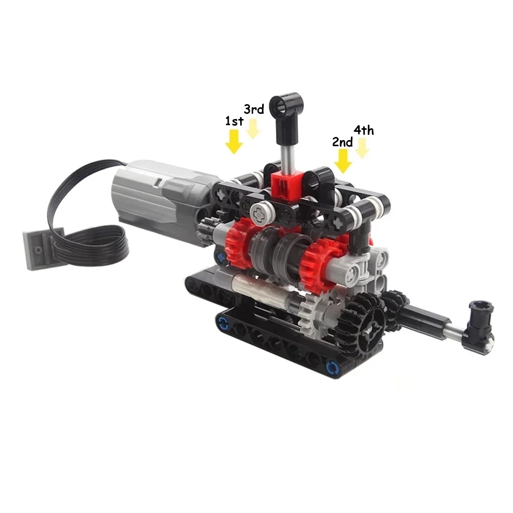 MOC High-tech 4 Speeds Gearbox – Model Kit Centaur Bewertung und Preis