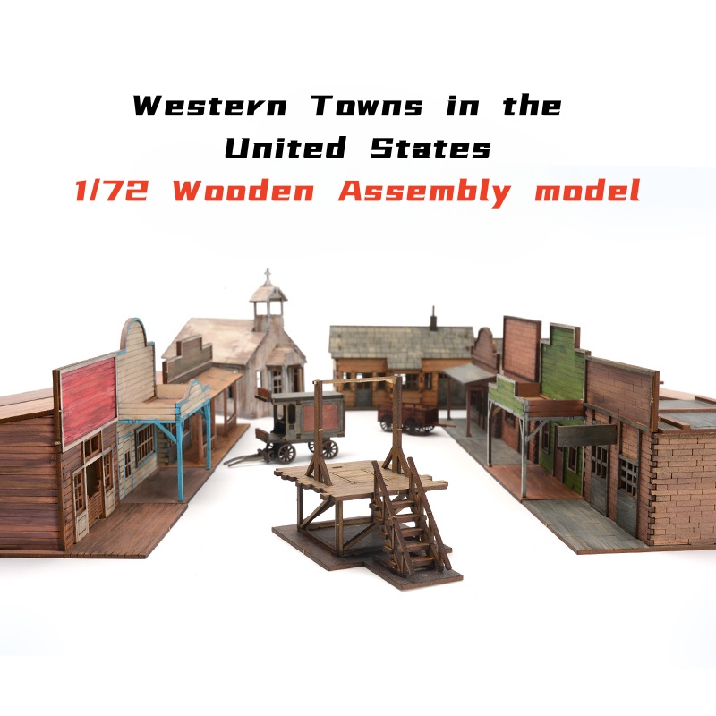 1/72 Scale Western Town Wooden – Model Kit Centaur Bewertung und Preis