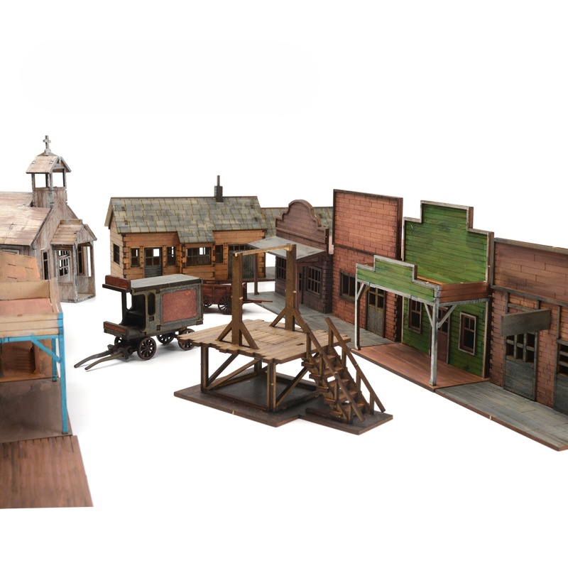 1/72 Scale Western Town Wooden – Model Kit Centaur Bewertung und Preis
