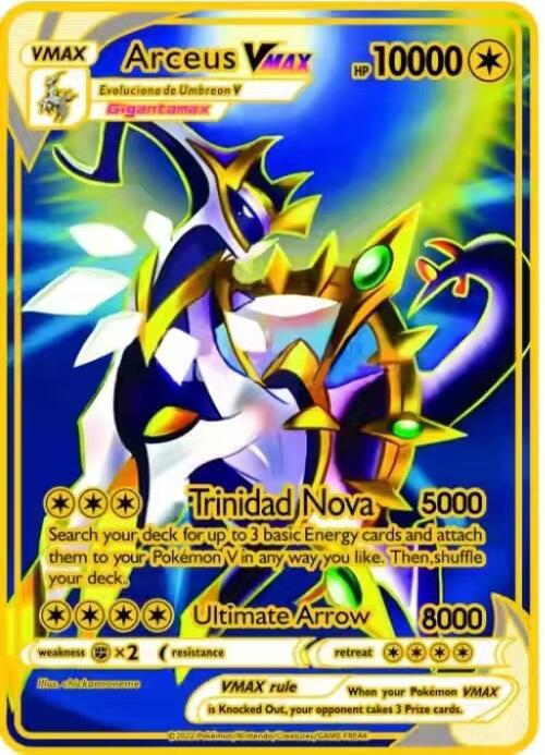 Pokemon Metal Card 10000 Point – Model Kit Anime Bewertung und Preis
