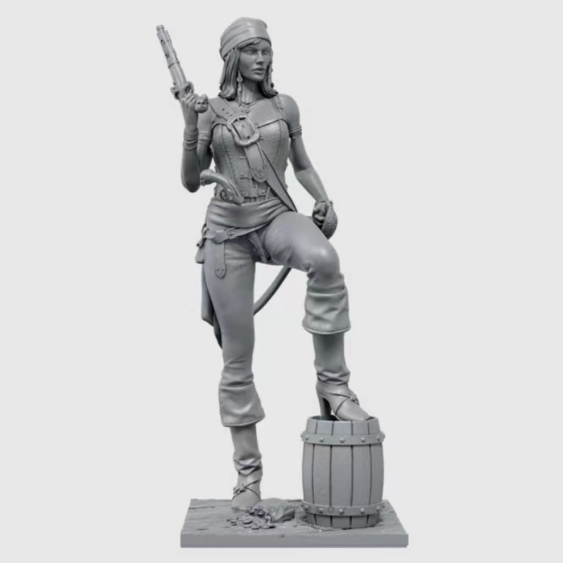 Ancient Female Pirate 1/24 Sca – Model Kit Knight Bewertung und Preis