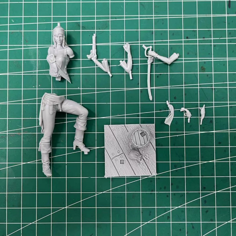 Ancient Female Pirate 1/24 Sca – Model Kit Knight Bewertung und Preis