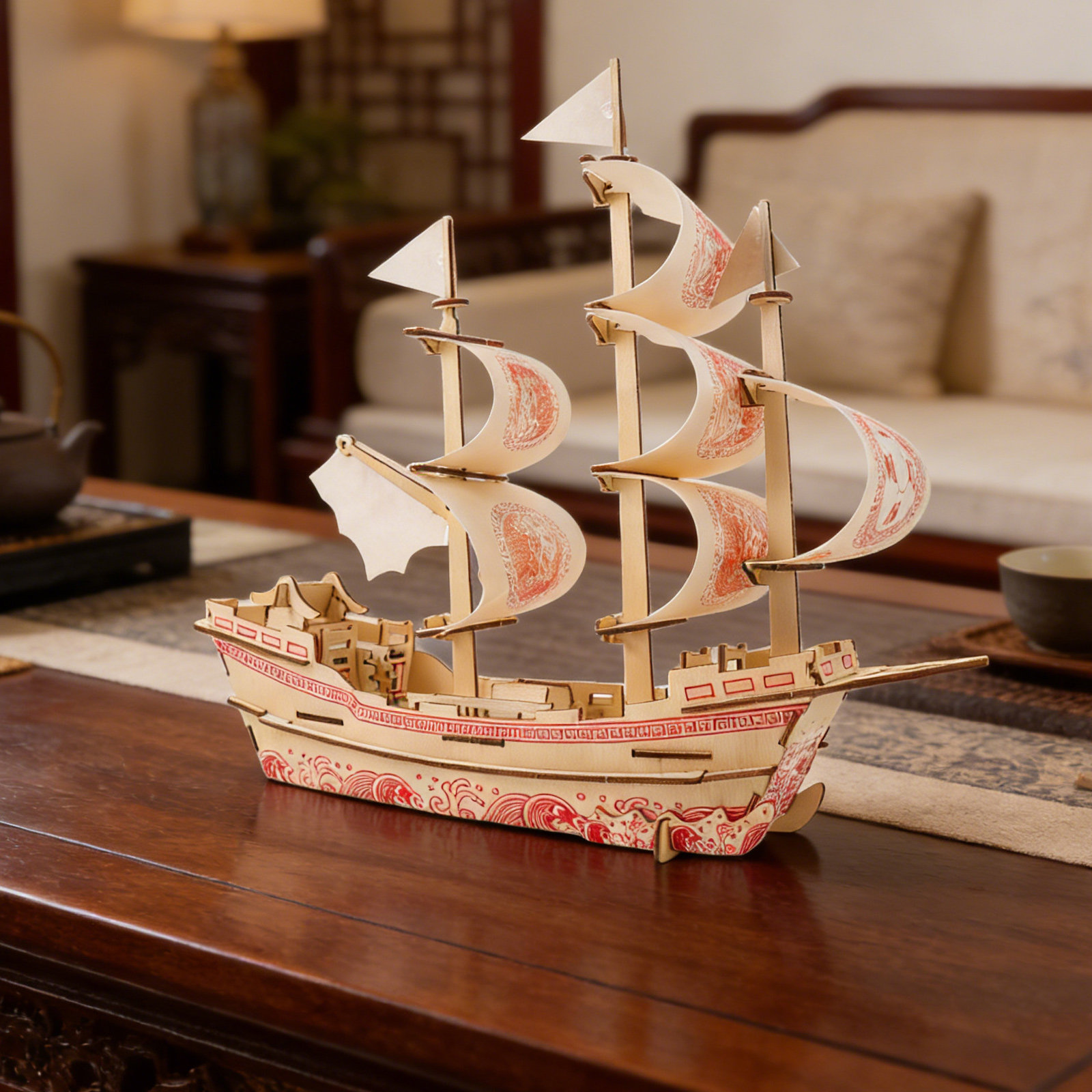 Wooden Vintage 3D Sailship Puz – Model Kit Vintage Bewertung und Preis