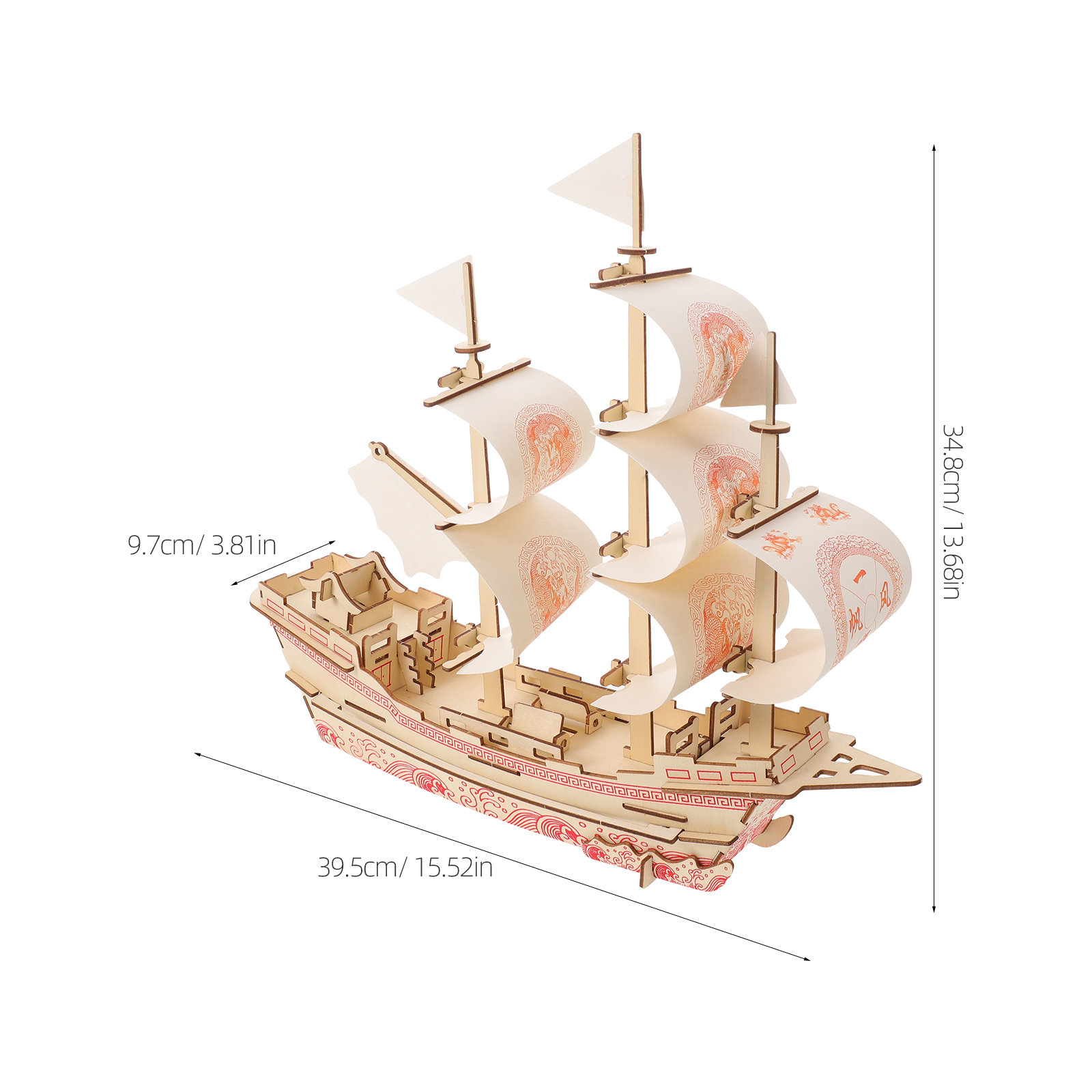 Wooden Vintage 3D Sailship Puz – Model Kit Vintage Bewertung und Preis
