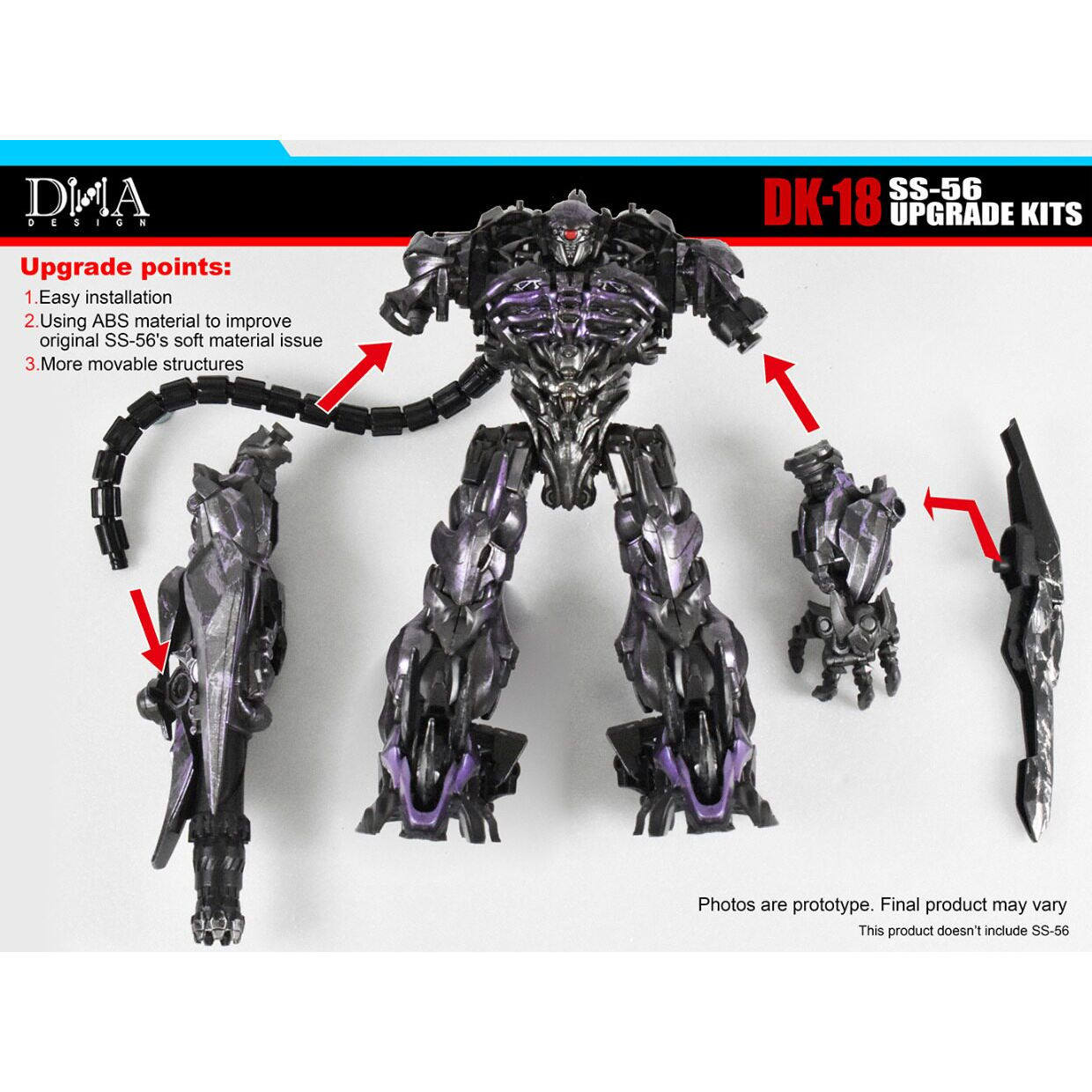 DNA Design DK-18 Exclusive Upg – Model Kit Transformers Bewertung und Preis