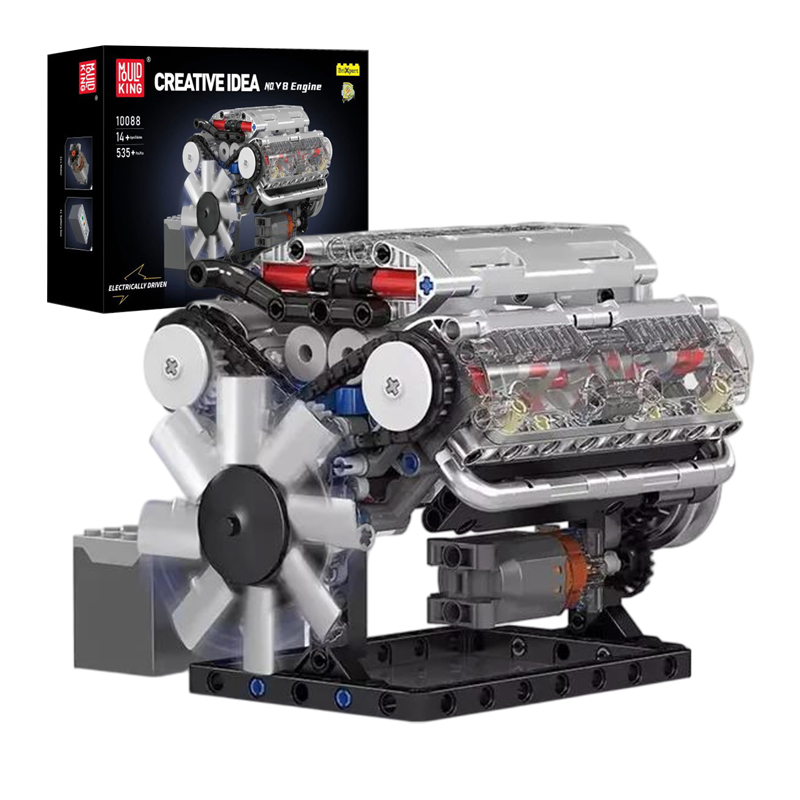 MOULD KING 10088 V8 Engine Bui – Model Kit V8 Bewertung und Preis