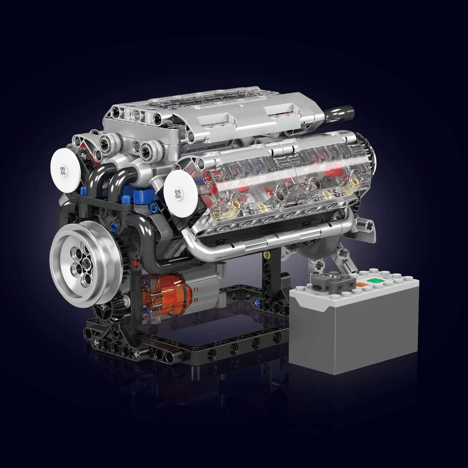MOULD KING 10088 V8 Engine Bui – Model Kit V8 Bewertung und Preis