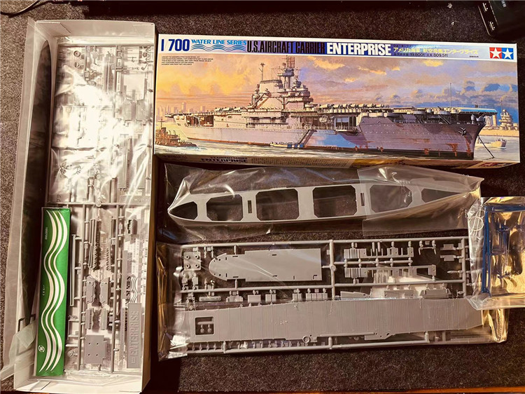 TAMIYA model 1/700 Ship Assemb – Model Kit Uss Enterprise Bewertung und Preis