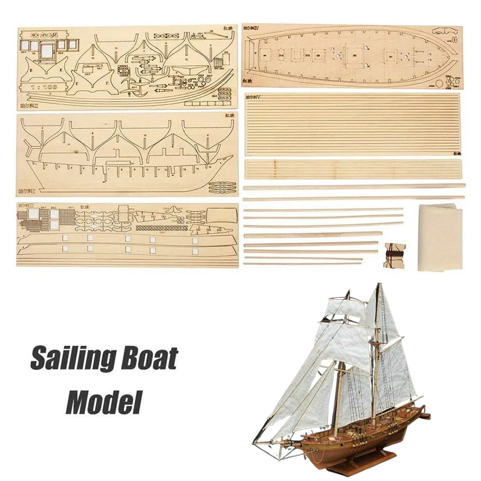 【Halcon Sailboat Wooden Model  – Model Kit Centaur Bewertung und Preis