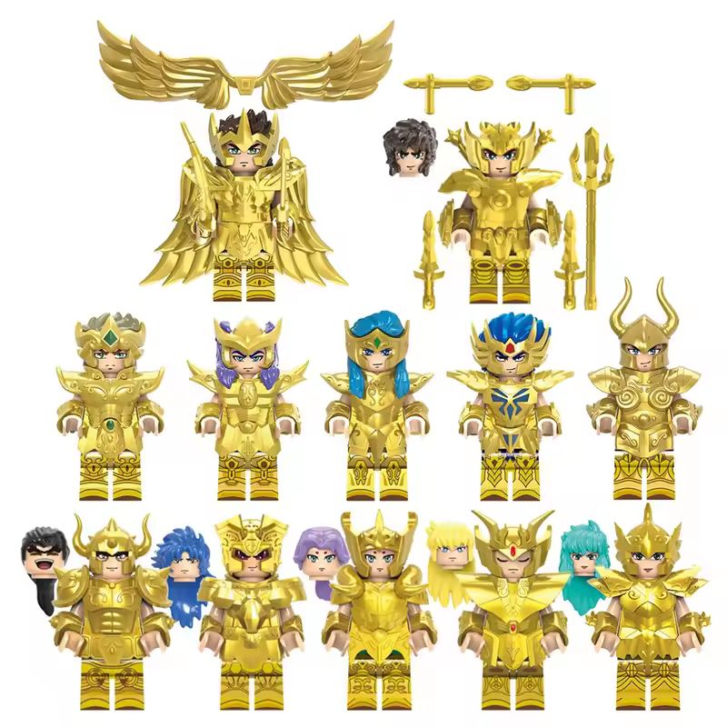 6/12Pcs/Set Anime Saint Seiya  – Model Kit Kiryu Bewertung und Preis