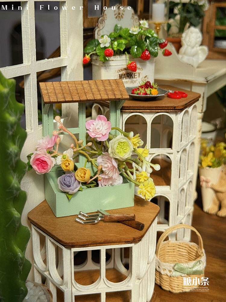Doll House Miniature Garden Ac – Model Kit Vintage Bewertung und Preis